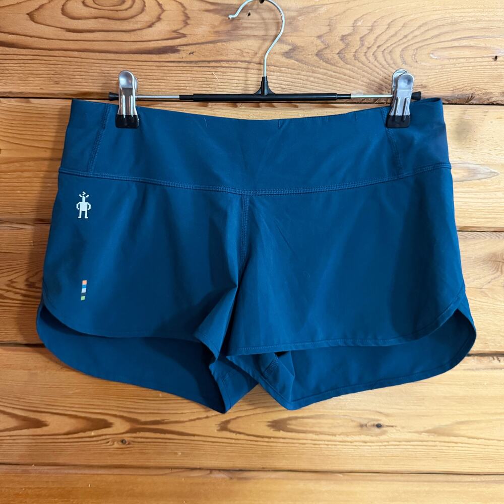 SmartWool Blue Merino Sport Lined Shorts Women’s Size XS